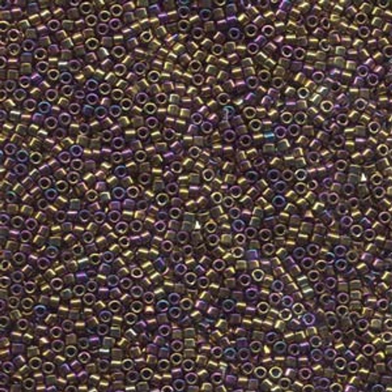 Perler 29 - Metallic purple / gold iris