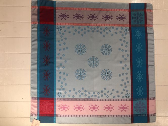 Hovedbilde 2107 Gravyr sjal, Turkis