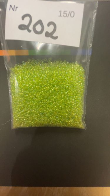 Hovedbilde Mini 202 - lime grønn transparent Aurora borealis ...